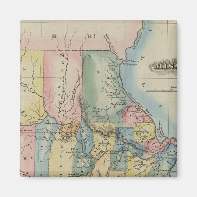 Missouri 3 magnet (Front)