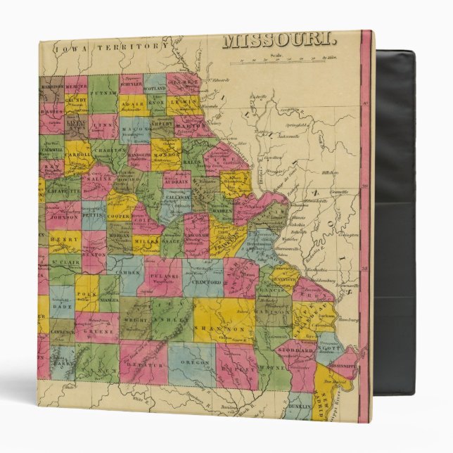 Missouri 3 Ring Binder (Front/Inside)