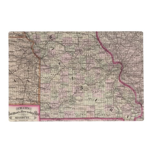 Missouri 7 placemat