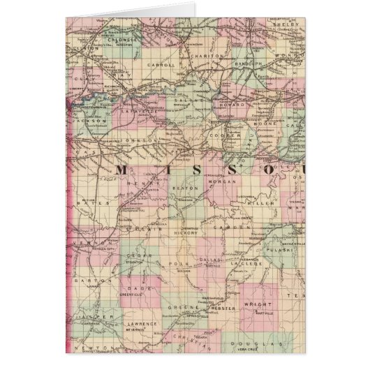 Missouri 9 cards (Front)