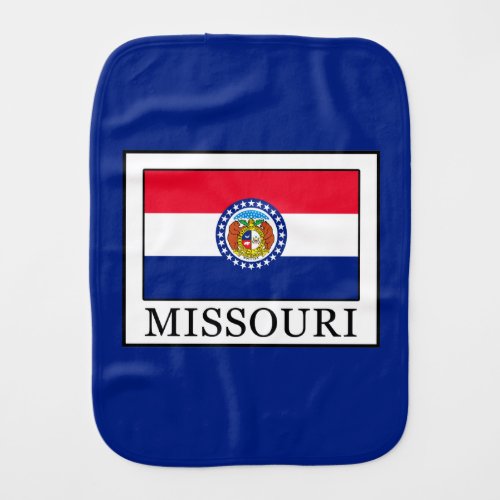 Missouri Baby Burp Cloth