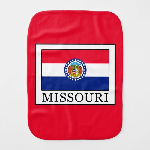 Missouri Baby Burp Cloth