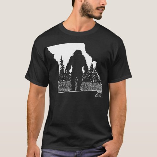 Missouri Bigfoot T_Shirt