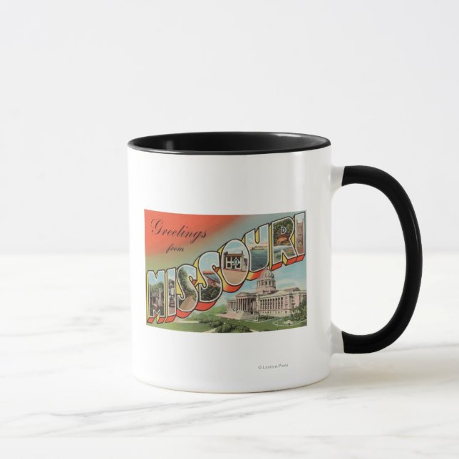 Missouri (Capital Building) - Large Letter Mug (Right)