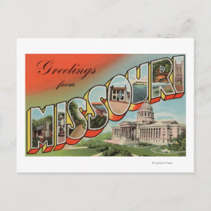 Missouri (Capital Building) - Large Letter Postcard