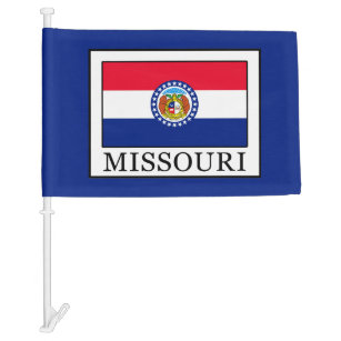 Missouri Car Flag