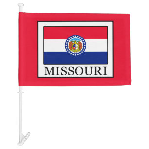 Missouri Car Flag