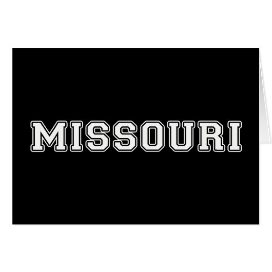 Missouri Cards (Front Horizontal)
