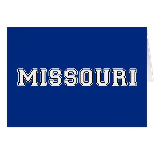 Missouri Cards (Front Horizontal)
