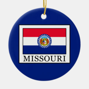 Missouri Ceramic Ornament