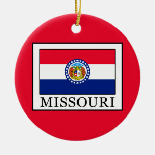 Missouri Ceramic Ornament