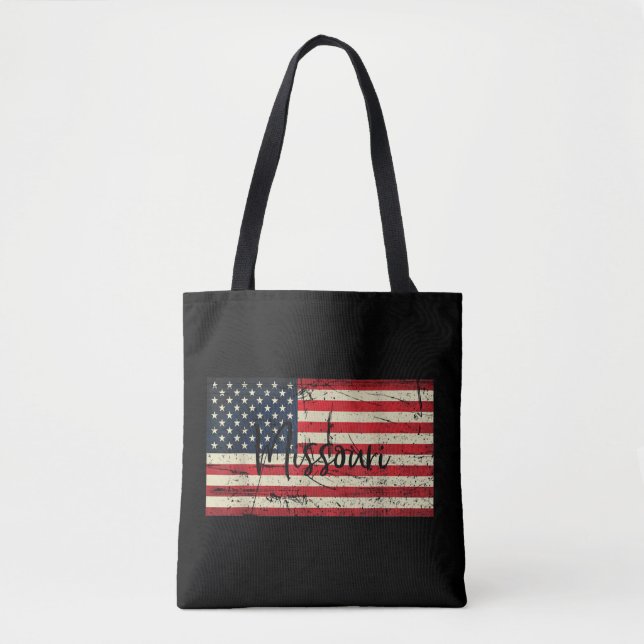 Missouri  City State USA Tote Bag (Front)