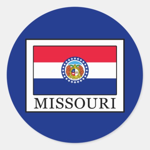 Missouri Classic Round Sticker