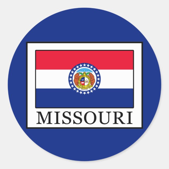 Missouri Classic Round Sticker (Front)