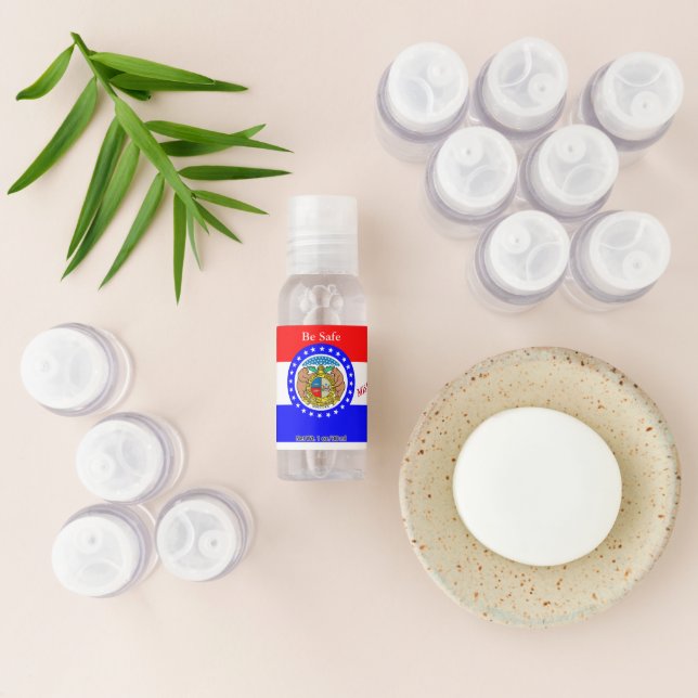Missouri Corporate Gift / Wedding Favors Hand Sanitizer (Laydown)