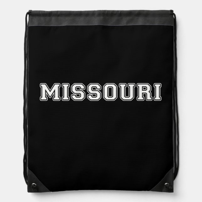 Missouri Drawstring Bag (Front)