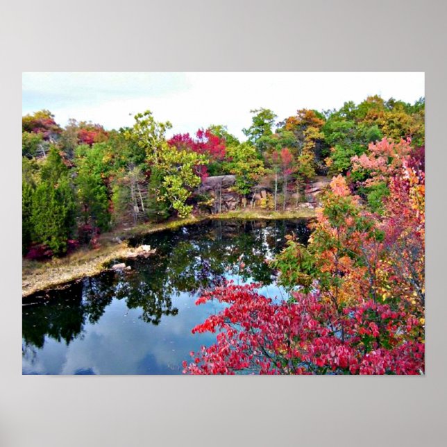 Missouri Fall Photograph Poster (Front)