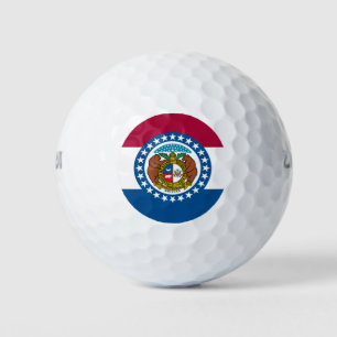 MISSOURI FLAG GOLF BALLS