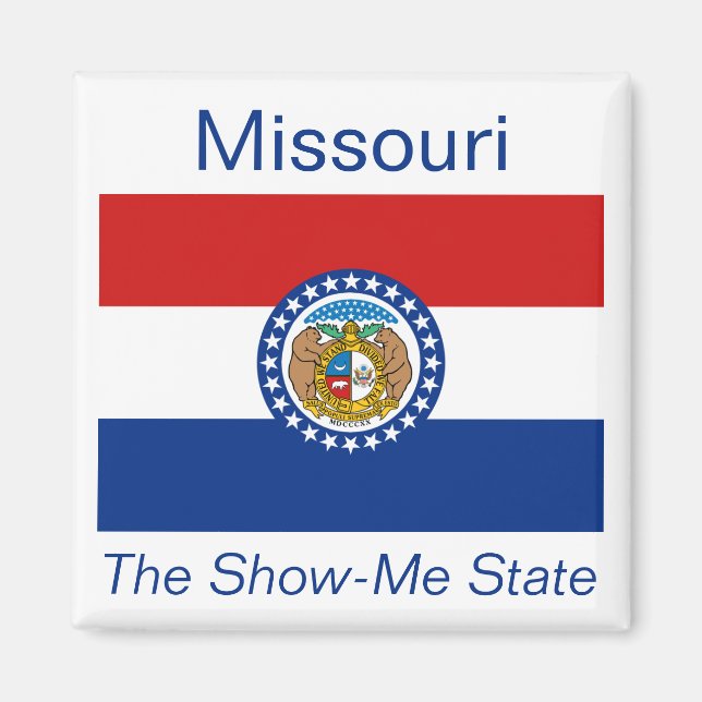 Missouri Flag Magnet (Front)