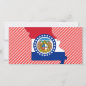 Missouri Flag Map (Front)