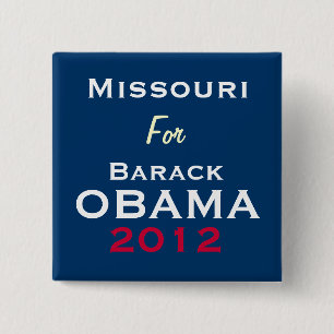 MISSOURI For OBAMA 2012 Campaign Button