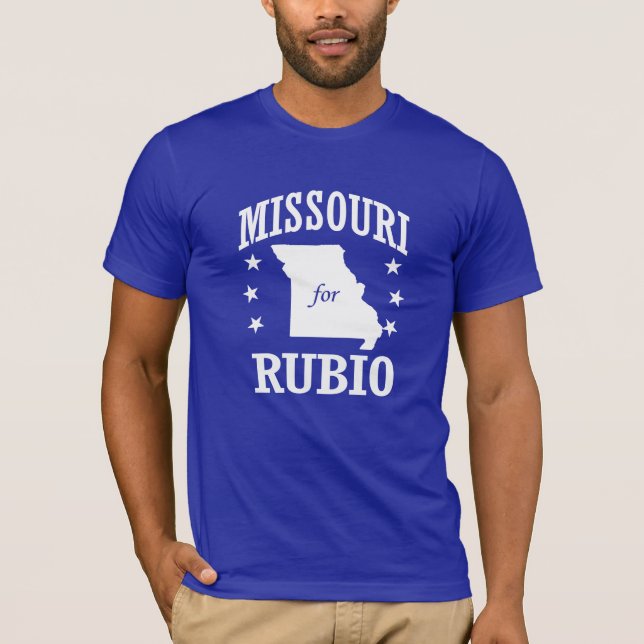 MISSOURI FOR RUBIO T-Shirt (Front)