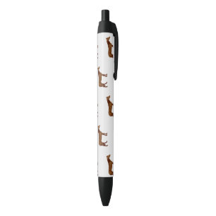 Missouri Fox Trotter Horse Watercolor Painting Pen