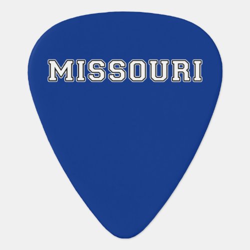 Missouri Guitar Pick