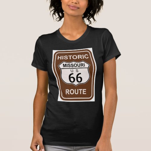 Missouri Historic Route 66 T_Shirt