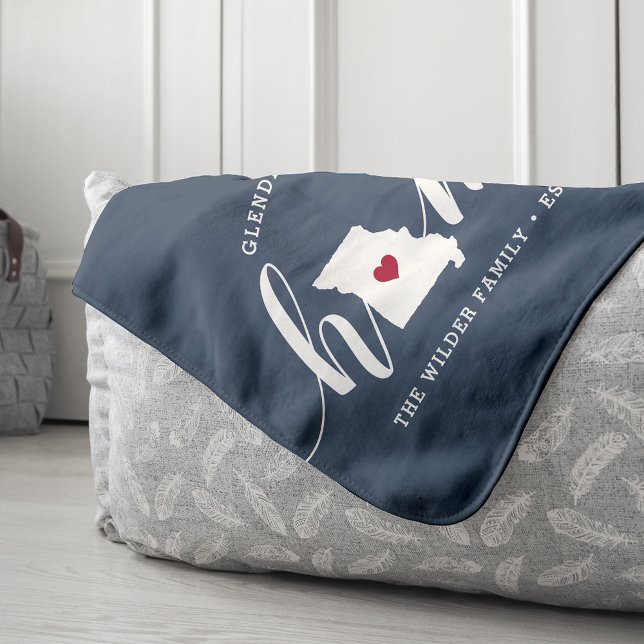 Missouri Home State Personalized Sherpa Blanket (Creator Uploaded)