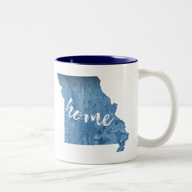 Missouri Home Wood Grain Two-Tone Coffee Mug (Right)