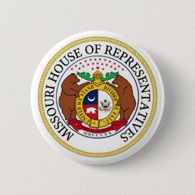 MISSOURI HOUSE OF REPRESENATIVES PINBACK BUTTON (Front)