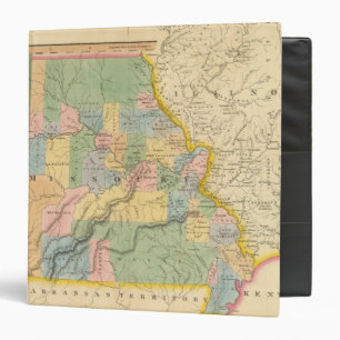 Missouri, Illinois 3 Ring Binder