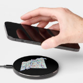 Missouri Interstate Map Wireless Charger (Hand)