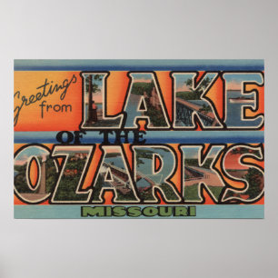 Missouri - Lake of the Ozarks 3 Poster