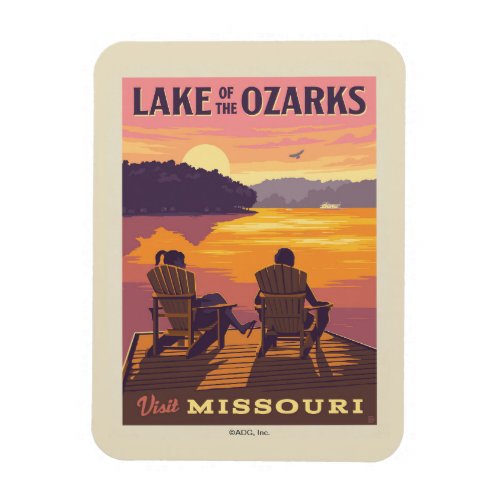 Missouri  Lake of the Ozarks Magnet