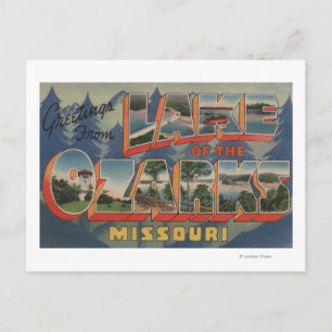 Missouri - Lake of the Ozarks Postcard