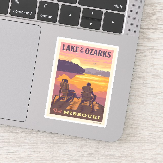 Missouri | Lake of the Ozarks Sticker (Detail)