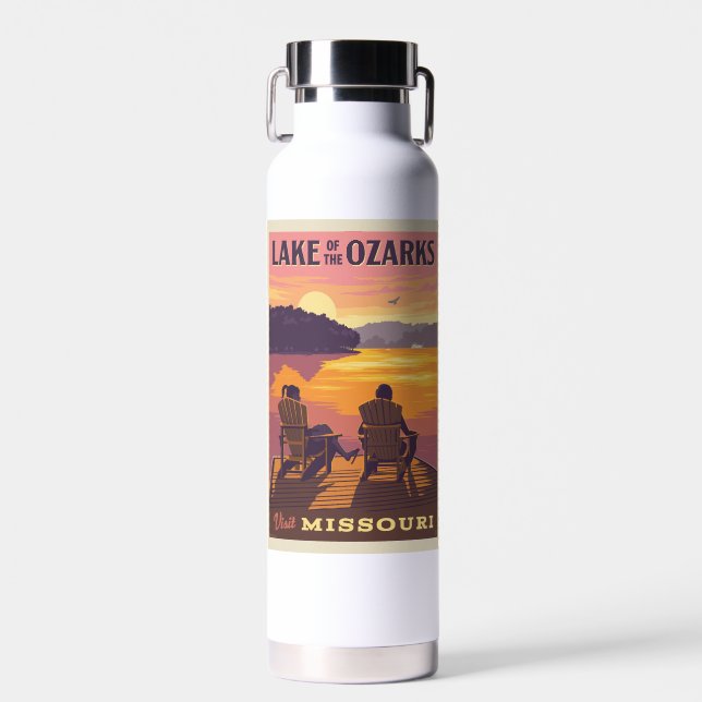 Missouri | Lake of the Ozarks Water Bottle (Front)