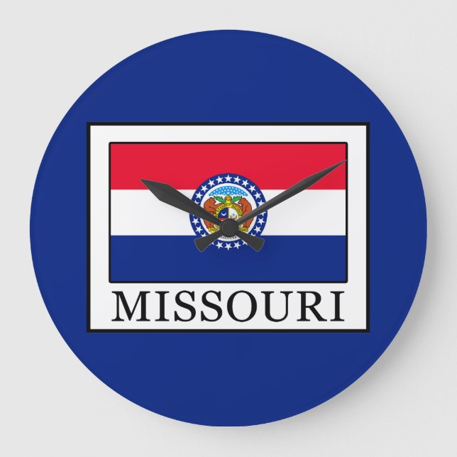 Missouri Large Clock (Front)