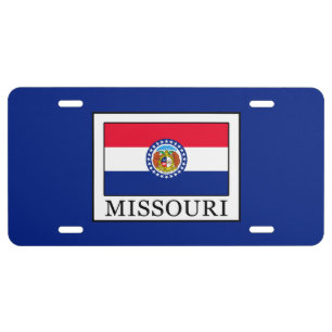Missouri License Plate