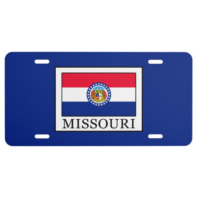 Missouri License Plate (Front)