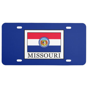 Missouri License Plate