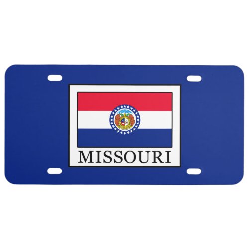 Missouri License Plate
