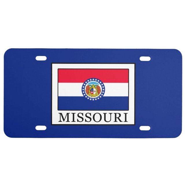 Missouri License Plate (Front)