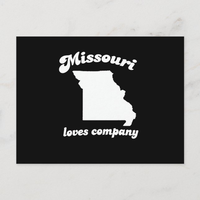 Missouri loves company T-shirt Postcard (Front)