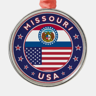 Missouri Metal Ornament