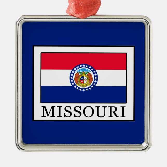 Missouri Metal Ornament (Front)