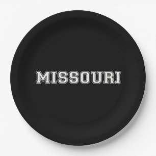 Missouri Paper Plates
