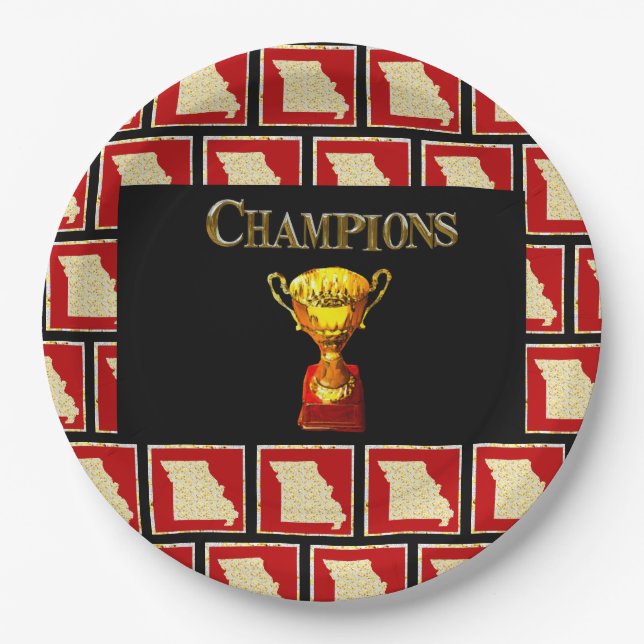 MISSOURI PAPER PLATES (Front)
